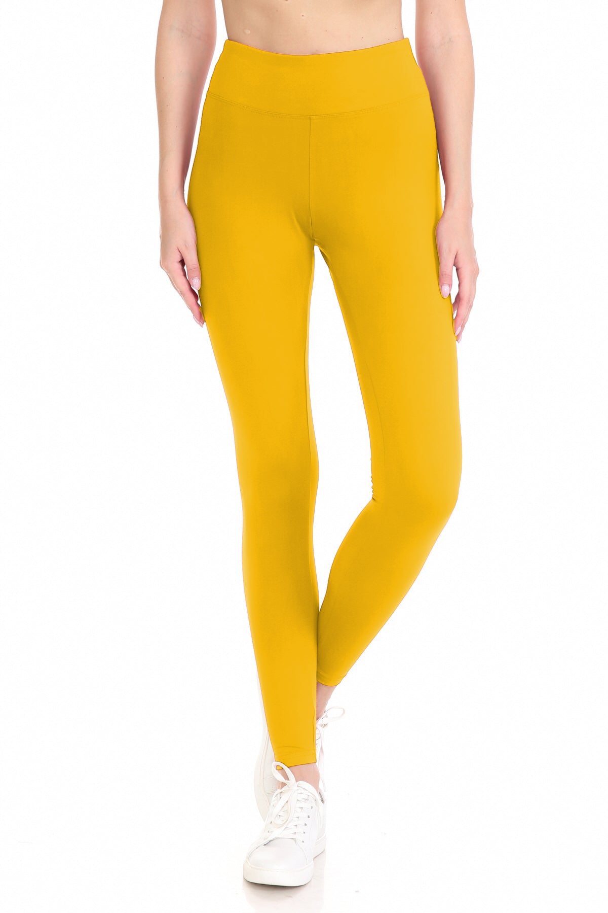3X5X Full Length Leggings with 3" Yoga Band